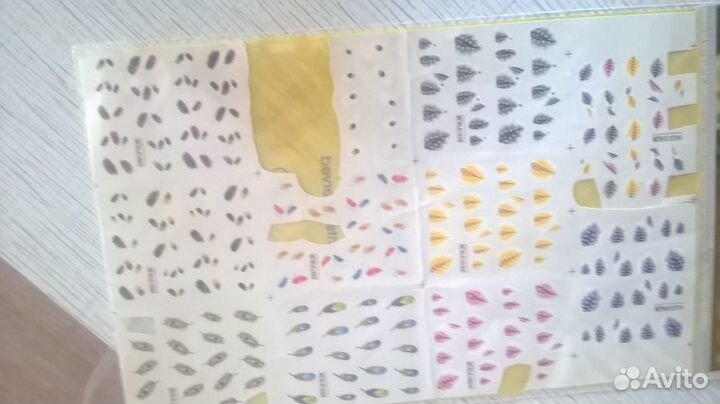 Наклейки для дизайна ногтей