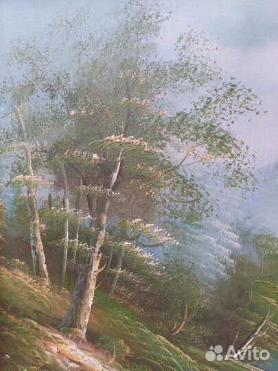 Картина маслом на холсте пейзаж