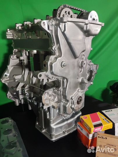 Двигатель новый на Hyundai Solaris / Kia Rio