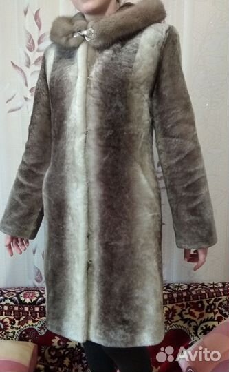 Шуба мутоновая 44 рр