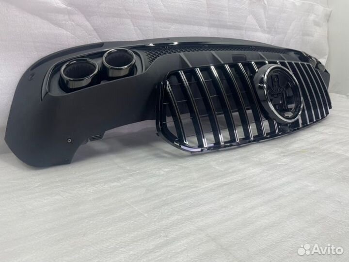 Решетка в стиль AMG GT E53S задняя Mercedes-Benz