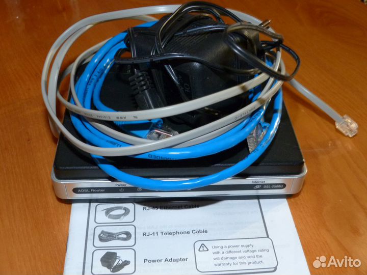 Модем D-Link DSL-2500 U