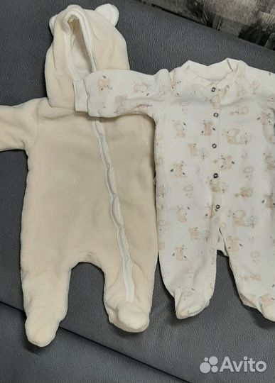 Детские вещи пакетом рост 56-68