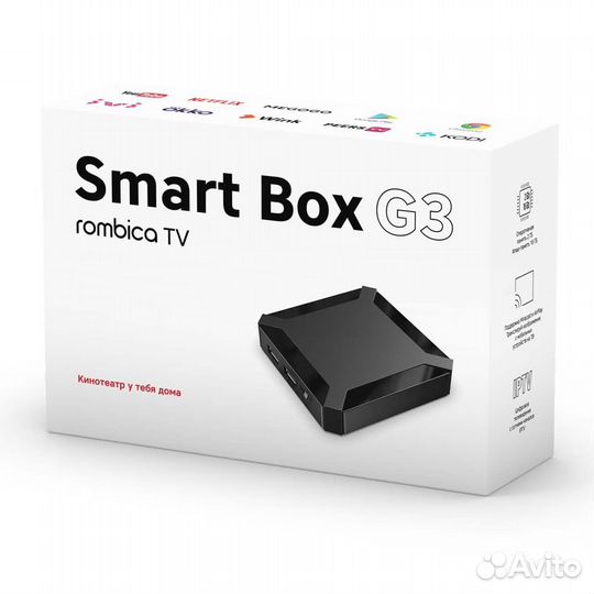 Смарт TV приставка Rombica SMART Box G3