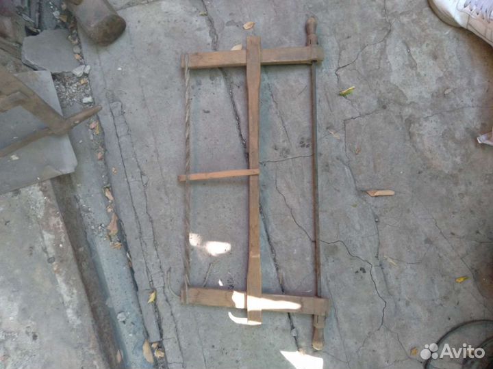 Пила старинная