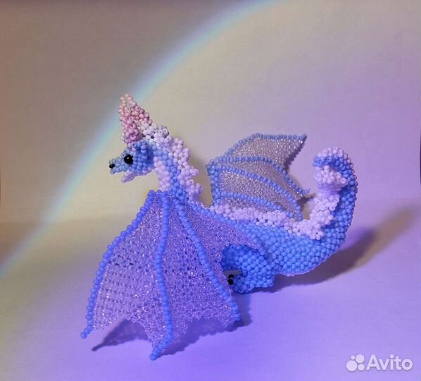 Дракон из бисера