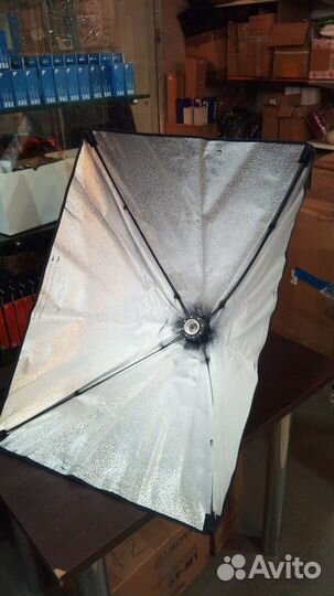 Быстрораскладной софтбокс 50x70см с патроном E27