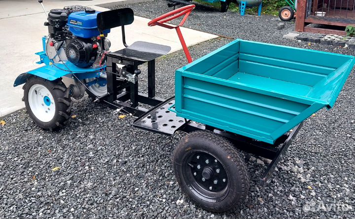 Мотоблок Нева мб 23-ZS с адаптером ак-1