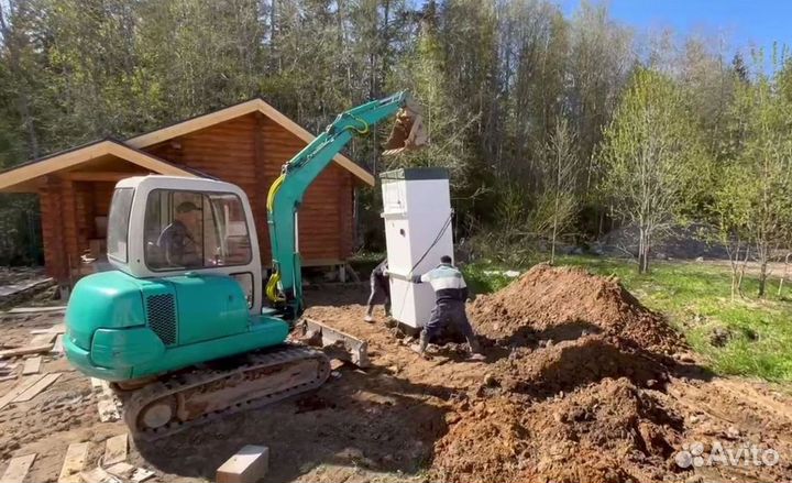 Установка септика под ключ