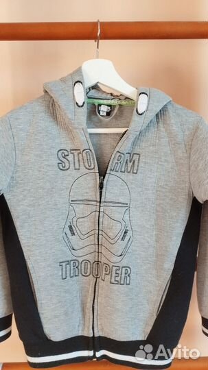 Бомбер и толстовка пакетом размер 134