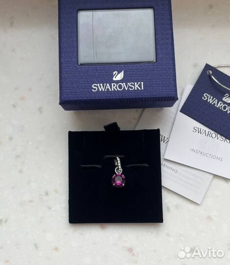 Swarovski кулон подвеска