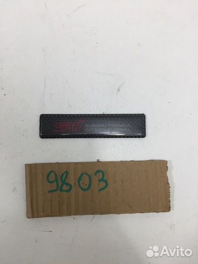 Шильдик Оригинальный Subaru STI