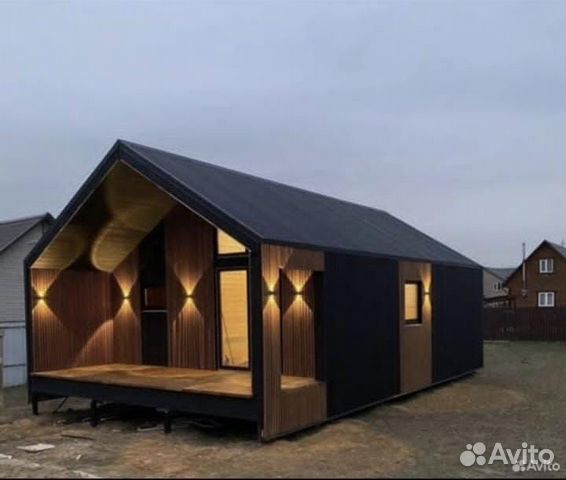 Каркасный дом в Новороссийске кровля