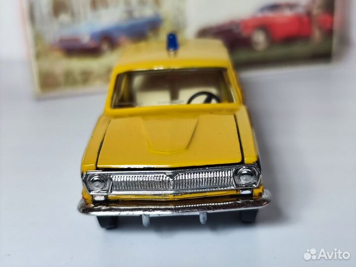 Модель Волга газ 24, СССР, Милиция, А26, 1:43