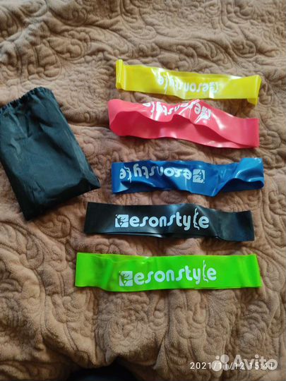 Лента фитнес резинки