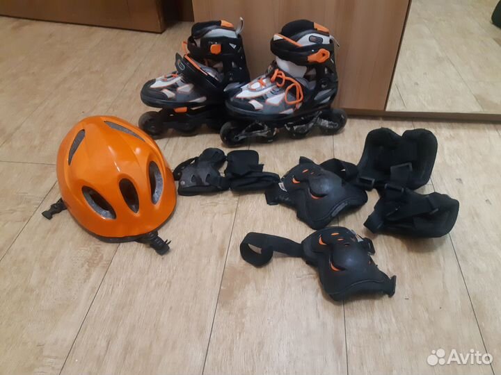 Продаю раздвижные ролики р.31-36