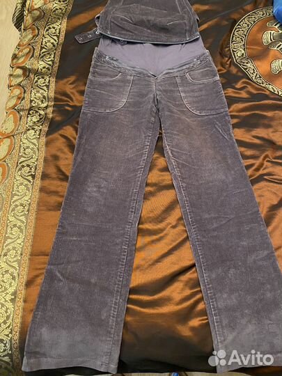 Комбинезон для беременных вельветовый