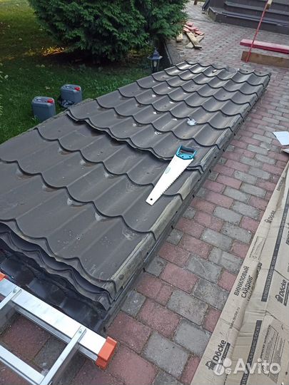 Металлочерепица бу