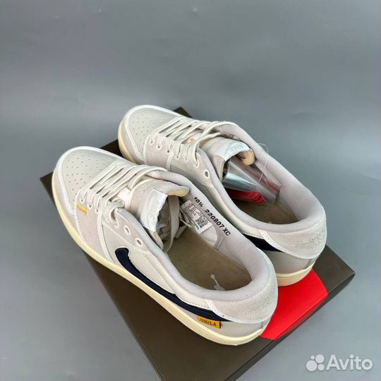 Кроссовки Union LA X Air Jordan 1 Low Sail Muslin