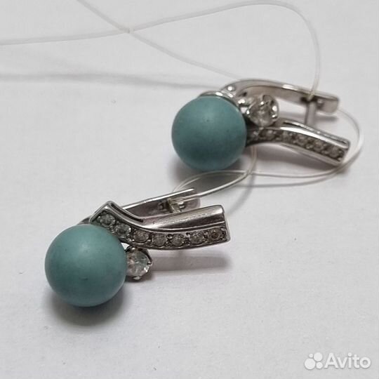 Серьги Серебро 925 пробы Вес 3,88гр