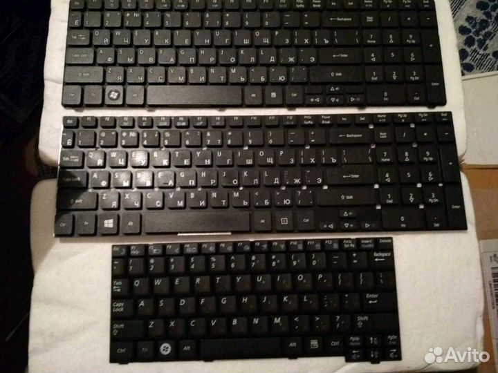 Клавиатуры для ноутбуков Acer, samsung, Roverbook