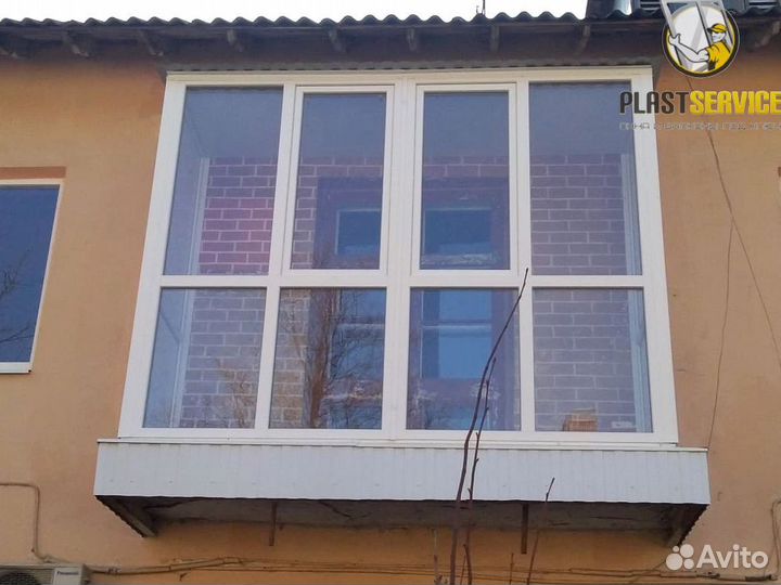 Пластиковые окна Rehau, остекление балконов
