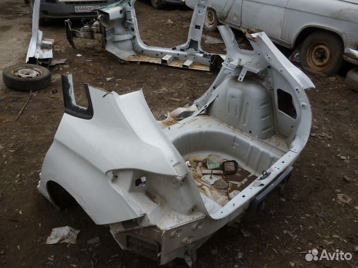 Citroen c4 b7 задняя часть кузова крылья панель