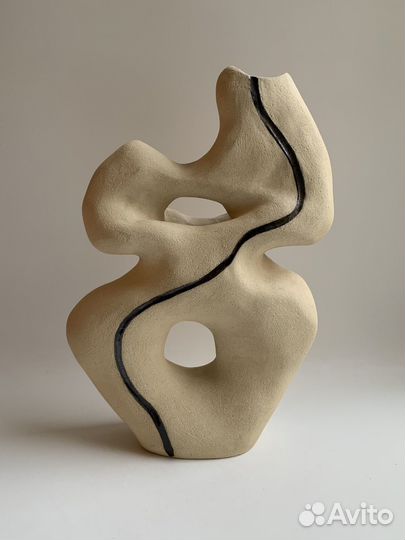 Интерьерная ваза ручной работы