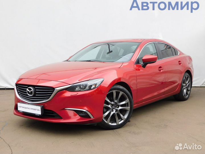 Mazda 6 2.5 AT, 2017, 77 882 км