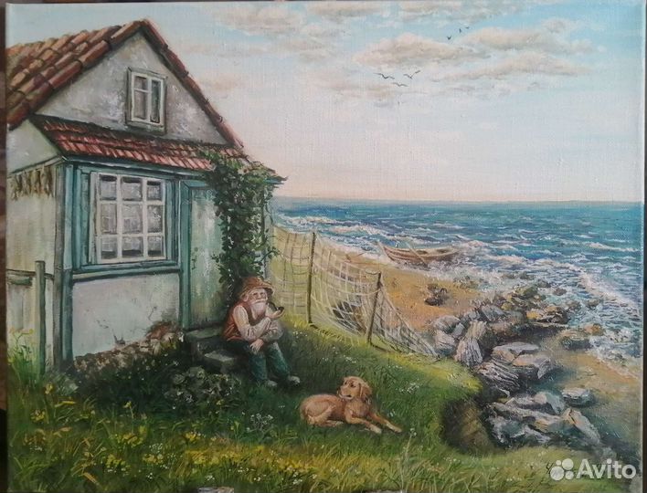 Картина маслом на холсте 