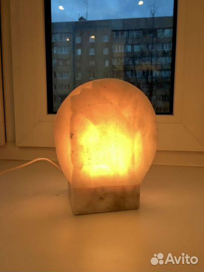 Светильник мраморный винтаж