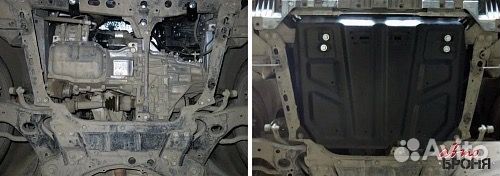 Защита картера и кпп