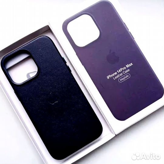 Чехол на iPhone 11/12/13/14/15 кожаный всех цветов