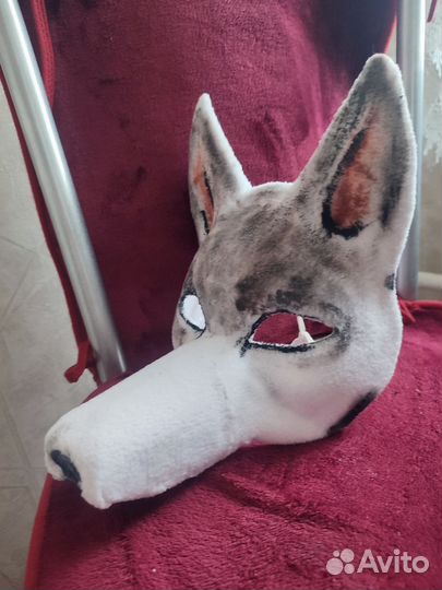 Маска для квадробики Волк