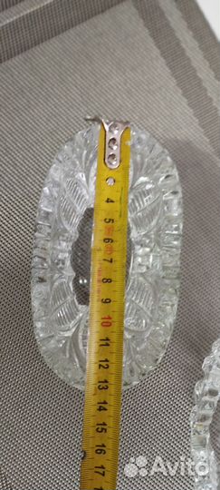 Хрустальная салатница СССР