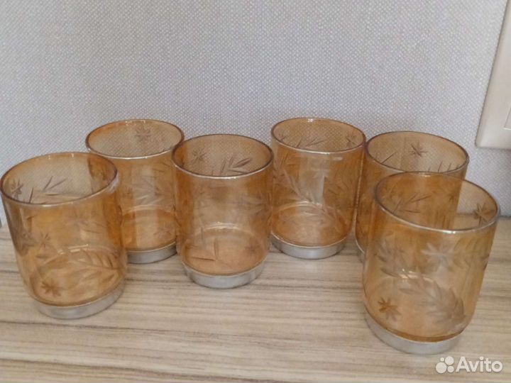 Наборы стаканов, рюмок СССР