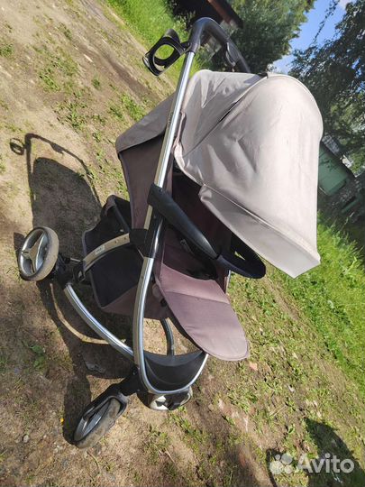 Коляска 2 в 1 эко кожа