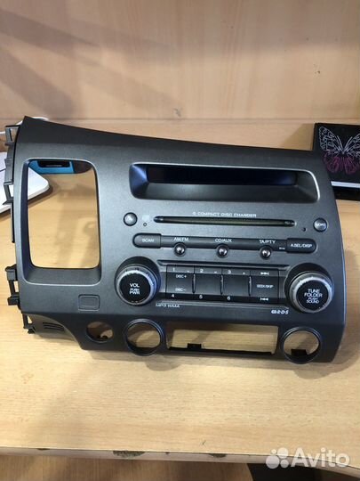 Штатная магнитола honda civic 8 sedan