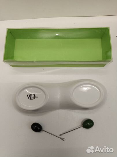 Менажница фарфор для оливок и зелени