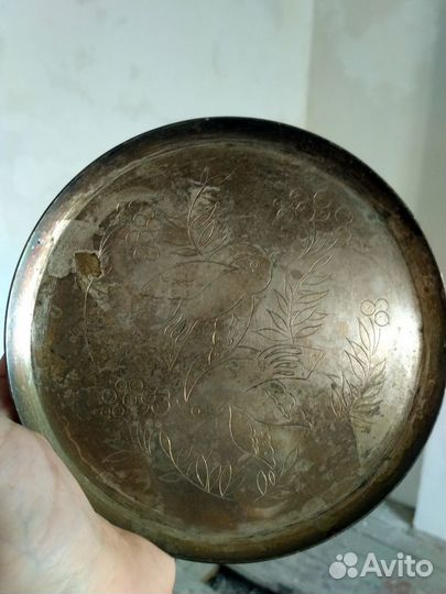 Мельхиоровый набор посуды