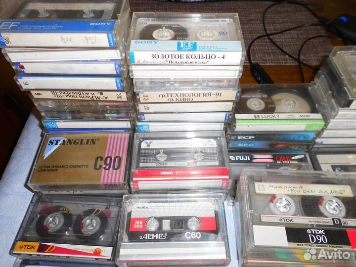 Аудиокассета редкая под запись SKC TDK и др