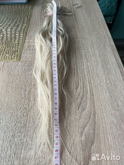 Волосы для наращивания блонд бу