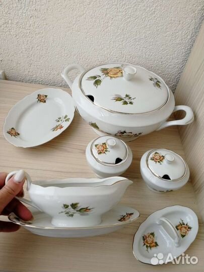 Сервиз столовый, Польша, 42 предмета