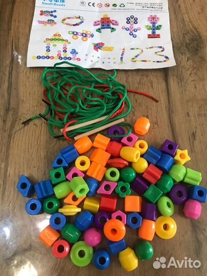 Детский конструктор шнуровка