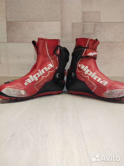 Лыжные ботинки alpina детские (конёк)