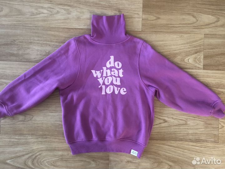 Свитшот с высоким горлом