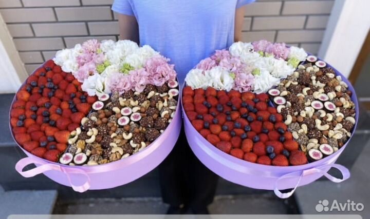 Клубничный букет, клубника в шоколаде