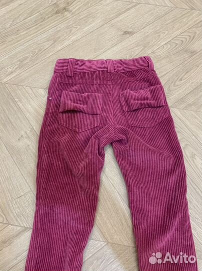 Вельветовые брюки для девочки 98-104 Stilnyashka