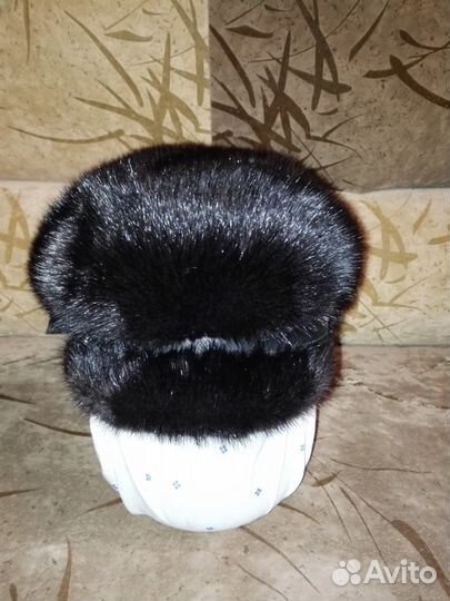 Шапка норковая женская