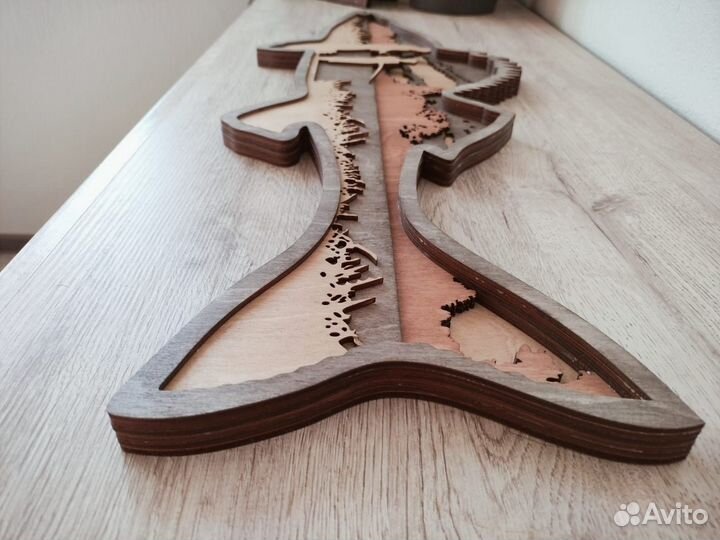 Настенный декор, изделия из дерева